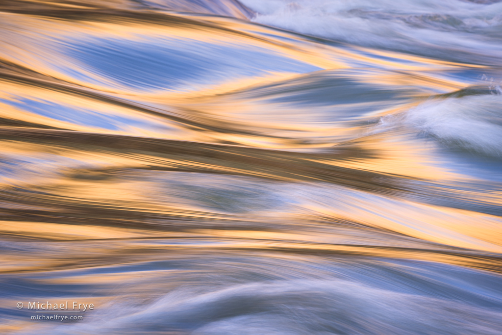 Rapid and reflections in the Colorado River, Grand Canyon NP, AZ, USA